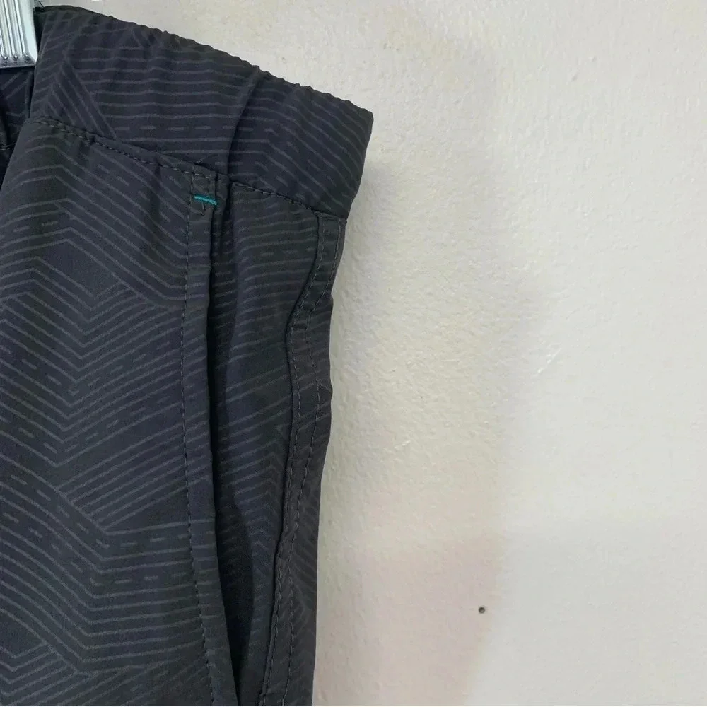 Zepoxpo Mens Swim Trunks‎ Board Shorts  Size XXL 2XL Gray Brief Pockets Stretch